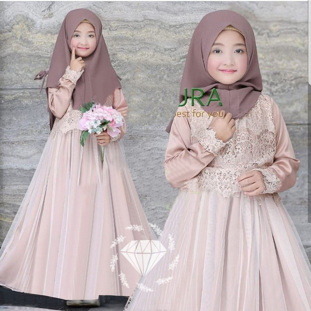 10 Ide Model Baju  Pesta Anak  Hijab  Vista Nur Hasan